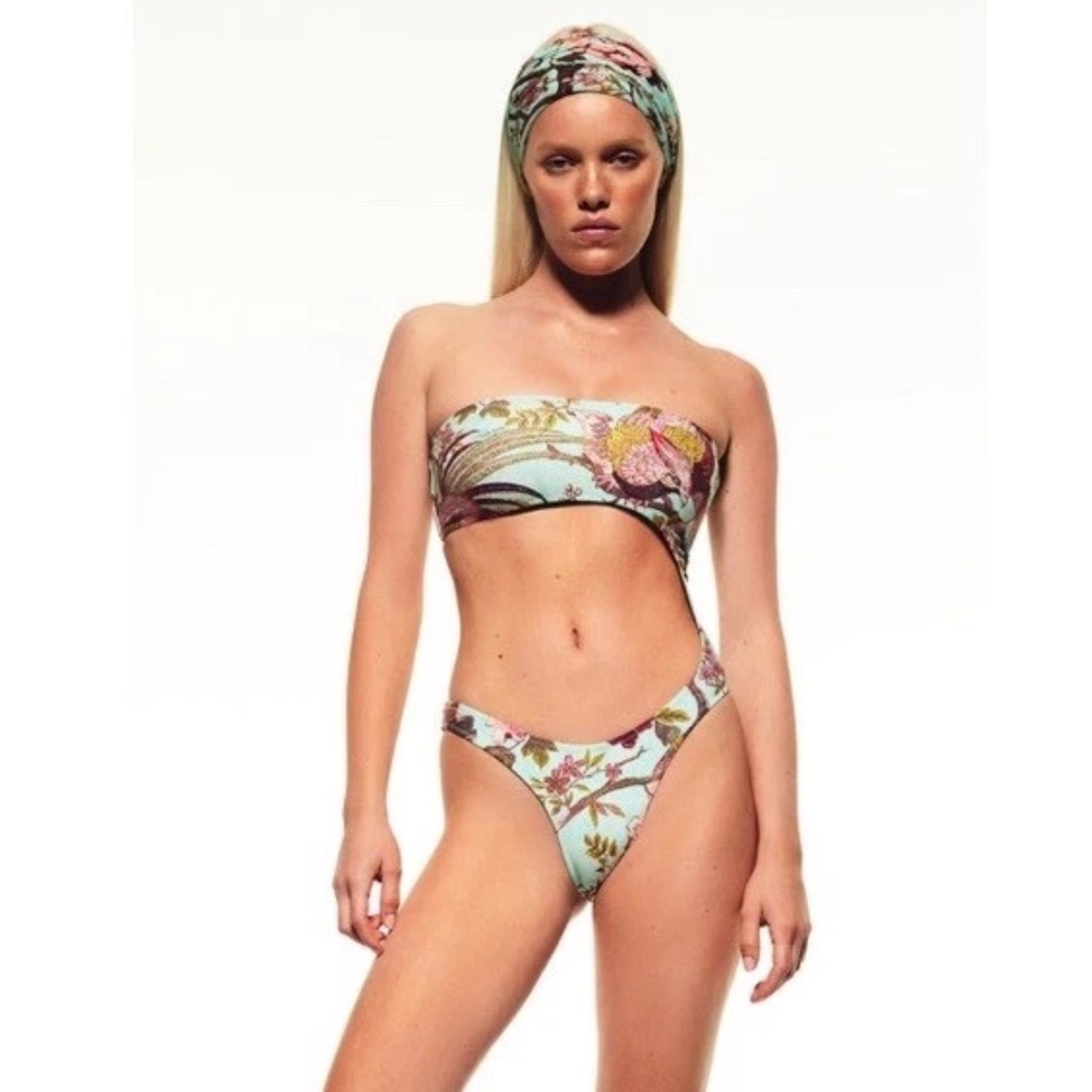 💋 Roberto Cavalli X Skims M- Strapless Monokini- NWT